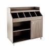 Light oak LISBOA sideboard  SERVICE TROLLEYS