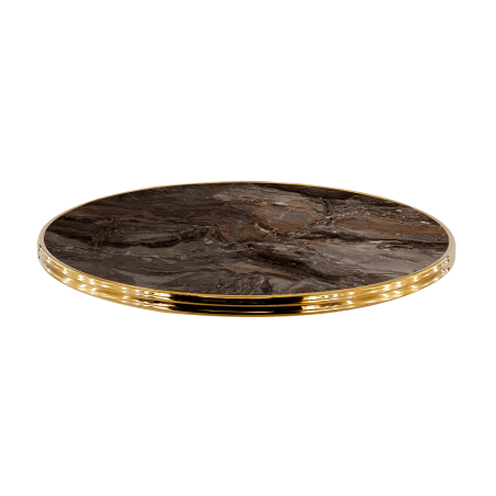 Rimmed table top | Marrakesh/Brass  Plateaux de table