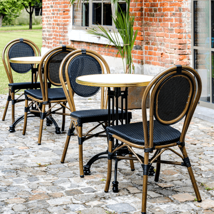 Rimmed table top | Mermer/Brass  Plateaux de table