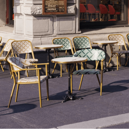 Table ORSAY | Cerclage laiton FLEXMOB PLATEAUX DE TABLE