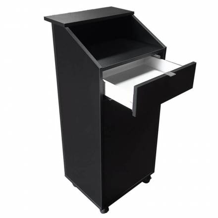 Comptoir d'accueil | Noir  Salle