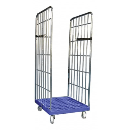 Rollcontainer base plastique - charge max 400kg Rollcontainer carts