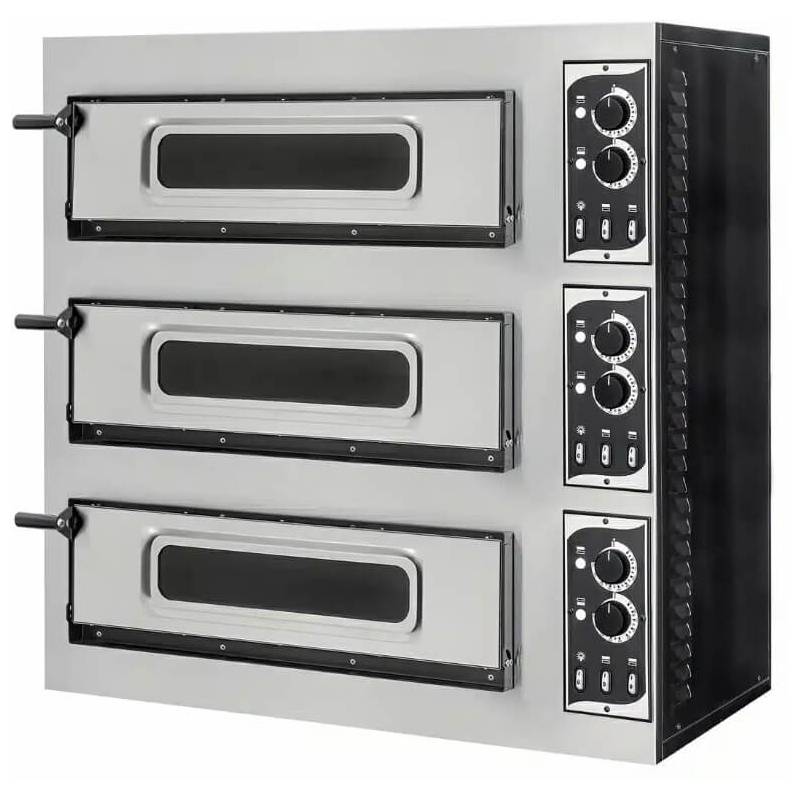 Pizza oven 3 pizzas ø45cm BASIC 3/50 GLASS 6T PRISMAFOOD Pizza ovens Pizza oven 3 pizzas ø45cm BASIC 3/50 GLASS 6T PRISMAFOOD Pizza ovens