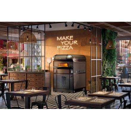 CARUSO pizza oven 6 pizzas ø35cm ITALFORNI Pizza ovens