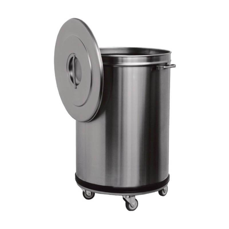 Bac à déchets 90L L2G Poubelles inox Bac à déchets 90L L2G Poubelles inox