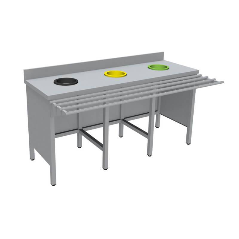 Table de tri 3TVO + rampe L2G Tables de tri Table de tri 3TVO + rampe L2G Tables de tri