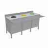 Table de tri 3TVO + portes + rampe L2G Tables de tri