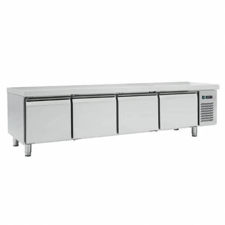 Soubassement réfrigéré | 4 portes AFI COLLIN LUCY Soubassements réfrigérés