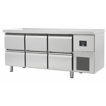 Negative Refrigerated Table OZ6GTN AFI COLLIN LUCY Negative refrigerated tables