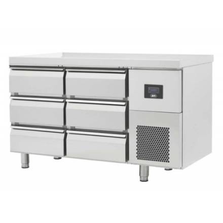 Negative Refrigerated Table OZ6PTN AFI COLLIN LUCY Negative refrigerated tables