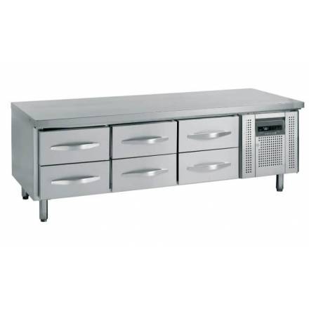 Refrigerated base | UC5360 TEFCOLD Soubassements réfrigérés