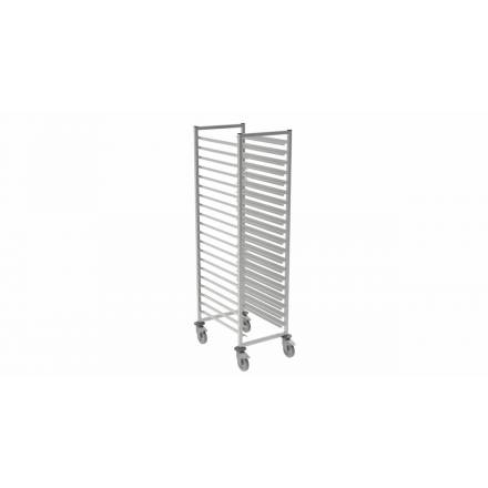 Welded mixed ladder 600x400-GN1/1 L2G Stainless steel transport ladders