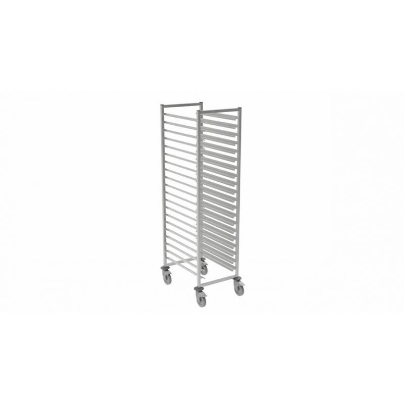 Welded mixed ladder 600x400-GN1/1 L2G Stainless steel transport ladders