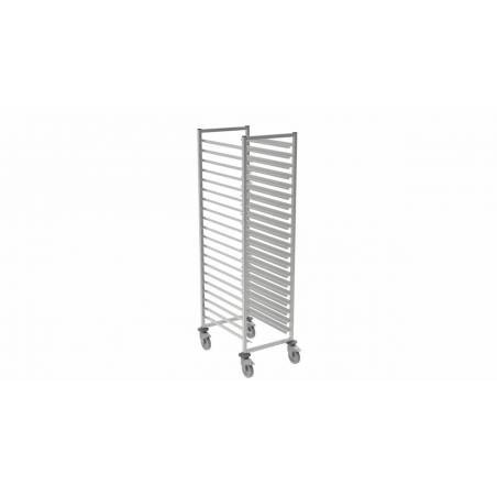 Welded mixed ladder 600x400-GN1/1 L2G Stainless steel transport ladders