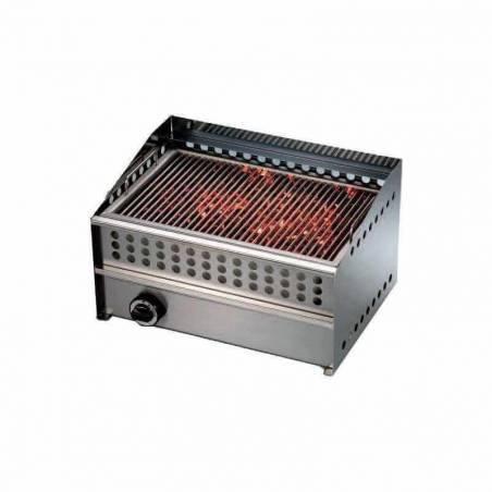 Grill with lava rocks | Stone grill ELECTROBROCHE Grill with lava stones