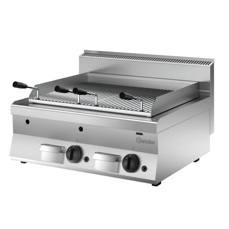 Grill with lava rocks 650|B800 BARTSCHER Grill with lava stones