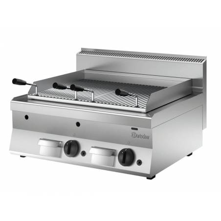 Grill with lava rocks 650|B800 BARTSCHER Grill with lava stones
