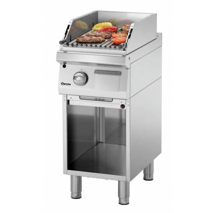 Grill with lava rocks 700VR|G90 BARTSCHER Grill with lava stones