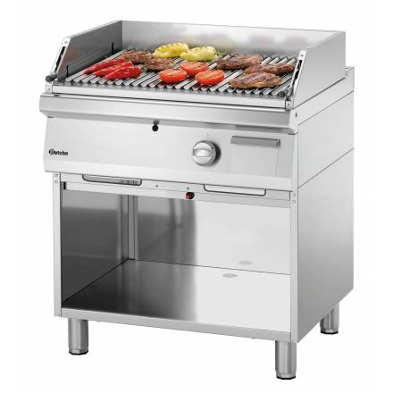 Grill with lava rocks 700VR|G180 BARTSCHER Grill with lava stones