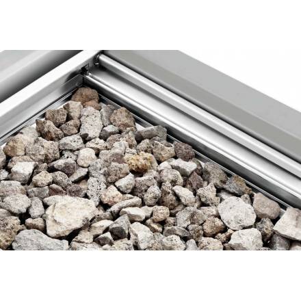 Grill with lava rocks|SO|2 doors BARTSCHER Grill with lava stones