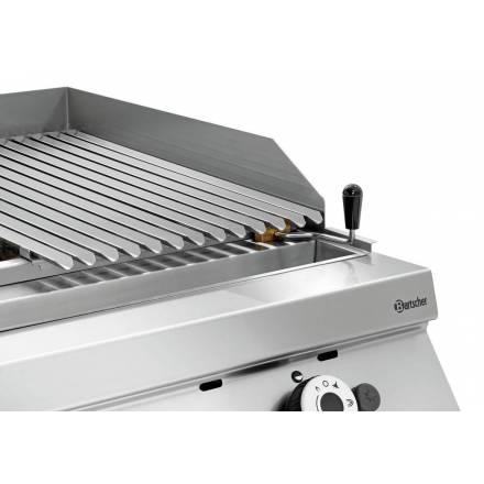 Grill with lava rocks|SO|2 doors BARTSCHER Grill with lava stones