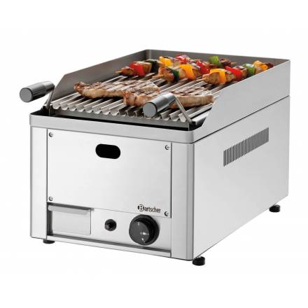 Gas grill with lava rocks 40|L330|AT BARTSCHER Grill with lava stones