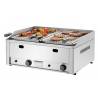 Grill avec pierres de lave gaz 70|L660|AT BARTSCHER Grill avec pierres de la lave