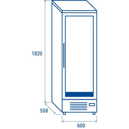QM 368 Dry-Aging Cabinet COOL HEAD Vitrines de maturation