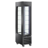 VRP304B Refrigerated Panoramic Pastry Display Case VERSUS Rotating cake cases