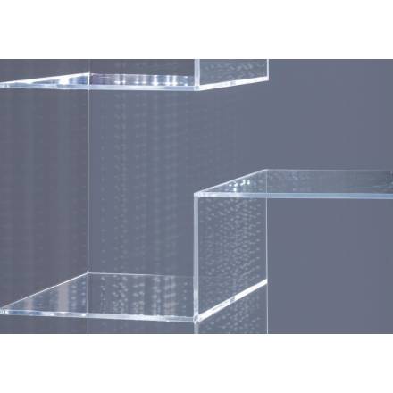 Panoramic refrigerated pastry display case VRP404B|Black VERSUS Rotating cake cases