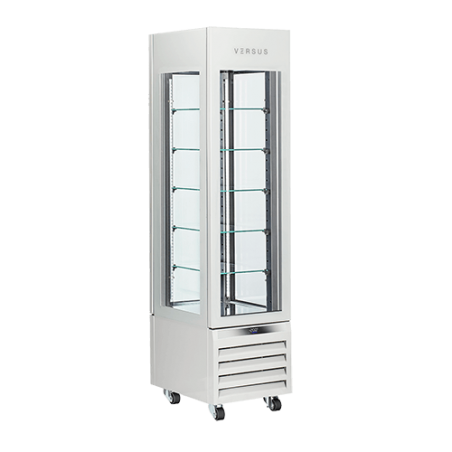 Panoramic display freezer VFP 304W | White VERSUS Vitrines à entremets glacés