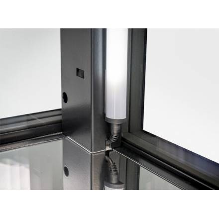 Panoramic display freezer VFP 404SB|Black VERSUS Vitrines à entremets glacés