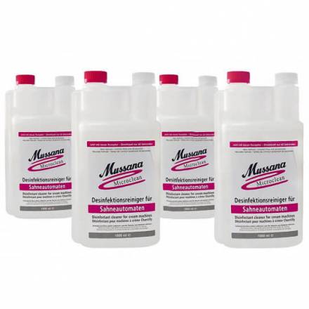 Produit nettoyant MICROKLEAN MUSSANA x4L MUSSANA Whipped cream machines