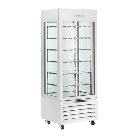 Panoramic display freezer VFP 404SW|White VERSUS Vitrines à entremets glacés