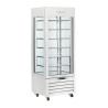 Panoramic display freezer VFP 404SW|White VERSUS Vitrines à entremets glacés