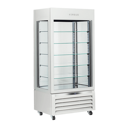 Vitrine panoramique congélateur VFP 604W|Blanche VERSUS Vitrines à entremets glacés