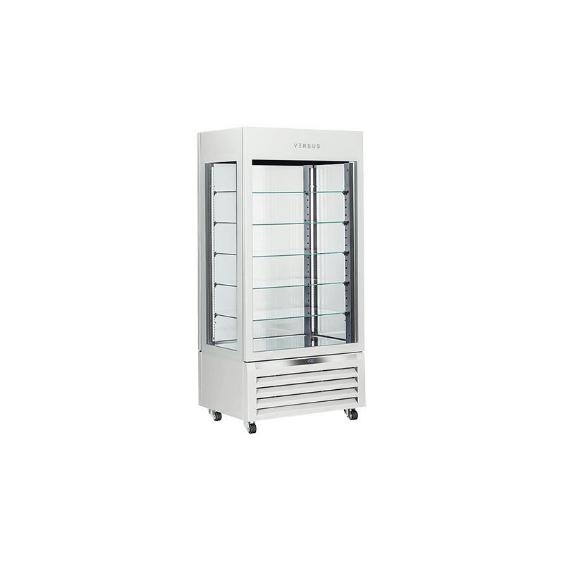 Panoramic display freezer VFP 604W | White VERSUS Vitrines à entremets glacés