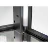 Vitrine panoramique congélateur VFP 804B|Noire VERSUS Vitrines à entremets glacés