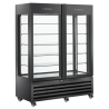 Panoramic display freezer VFP 804B|Black VERSUS Vitrines à entremets glacés