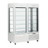 Panoramic display freezer VFP 804W | White VERSUS Vitrines à entremets glacés