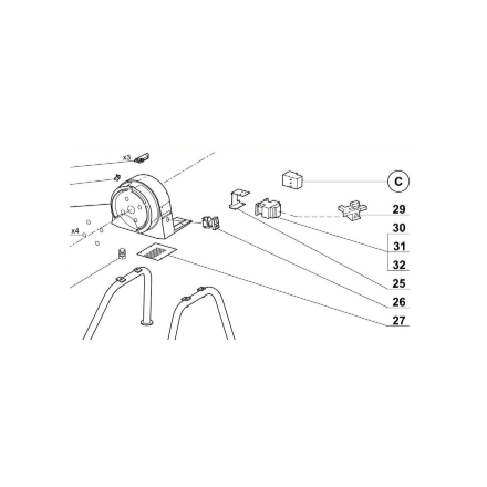 copy of Extra rubber scraper (set of 2) ROBOT COUPE Home