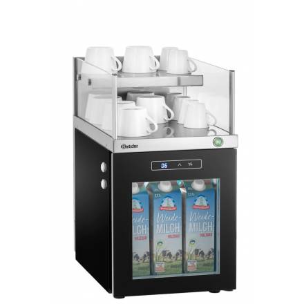 Combi Réfrigérateur à lait / Chauffe-tasses BARTSCHER Distributeurs de lait / Laitières