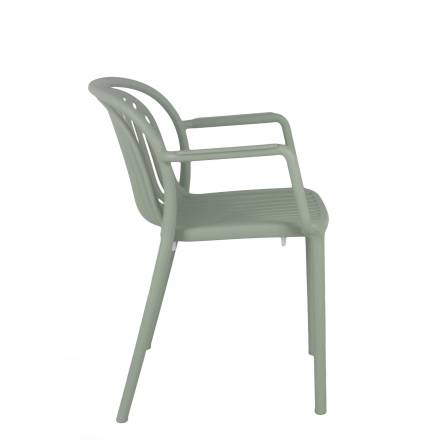 Fauteuil JEDDAH | Sauge  CHAISES EN POLYPROPYLÈNE