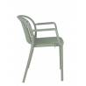 Fauteuil JEDDAH | Sauge  CHAISES EN POLYPROPYLÈNE