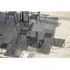 Chaise BASTILLE | Anthracite BE EXPRESS CHAISES EN ALUMINIUM