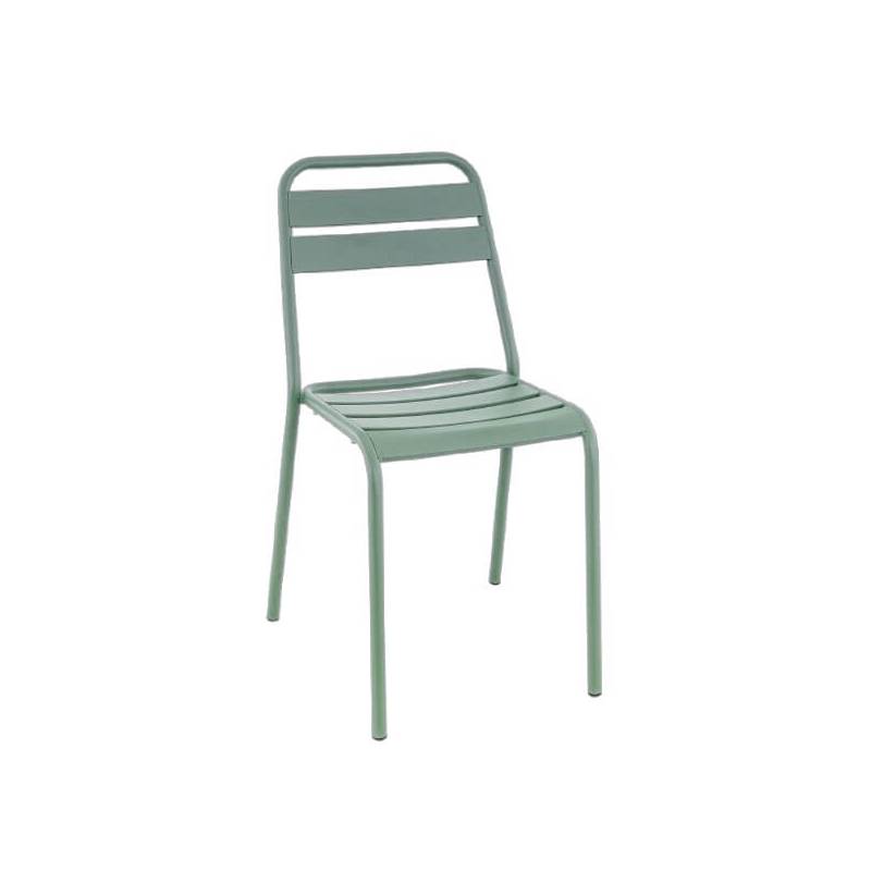 Chaise BASTILLE | Sauge  CHAISES EN ALUMINIUM