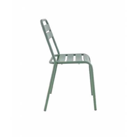 Chaise BASTILLE | Sauge  CHAISES EN ALUMINIUM