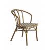 Fauteuil CLICHY | Camel, Blanc & Brun BE EXPRESS CHAISES PARISIENNES