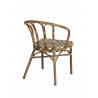 CLICHY Chair | Camel, White and Brown BE EXPRESS Gamme ANDORRE/BEAULIEU