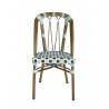 AUTEUIL Chair | Pale Green, Black & White BE EXPRESS Gamme ANDORRE/BEAULIEU